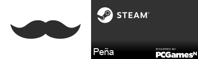 Peña Steam Signature