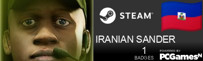 IRANIAN SANDER Steam Signature
