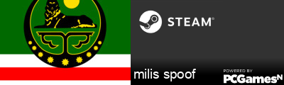 milis spoof Steam Signature