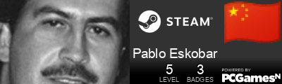 Pablo Eskobar Steam Signature