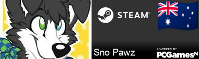 Sno Pawz Steam Signature