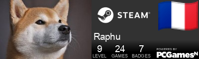 Raphu Steam Signature