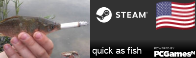 quick as fish Steam Signature