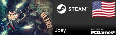 Joey Steam Signature