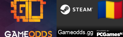 Gameodds.gg Steam Signature
