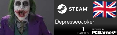DepresseoJoker Steam Signature