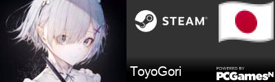 ToyoGori Steam Signature