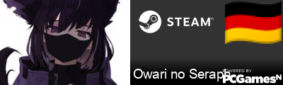 Owari no Seraph Steam Signature