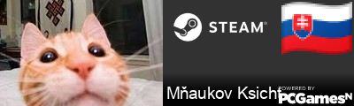 Mňaukov Ksicht Steam Signature