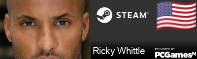 Ricky Whittle Steam Signature
