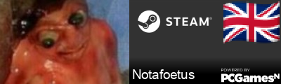 Notafoetus Steam Signature