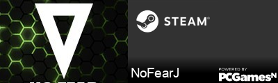 NoFearJ Steam Signature