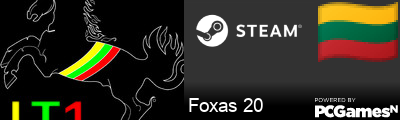 Foxas 20 Steam Signature