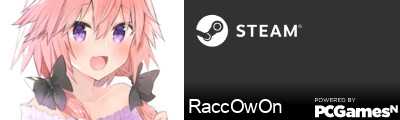RaccOwOn Steam Signature