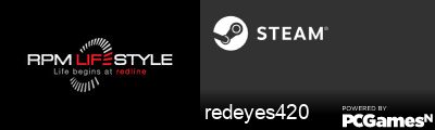 redeyes420 Steam Signature