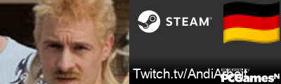 Twitch.tv/AndiArbeit Steam Signature