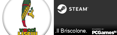 .Il Briscolone. Steam Signature