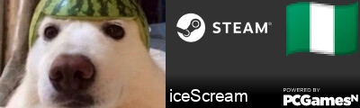 iceScream Steam Signature