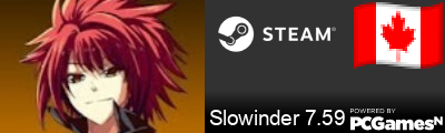 Slowinder 7.59 Steam Signature