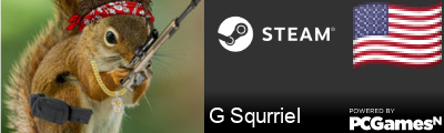 G Squrriel Steam Signature