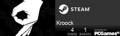 Kroock Steam Signature