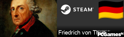 Friedrich von Thun Steam Signature