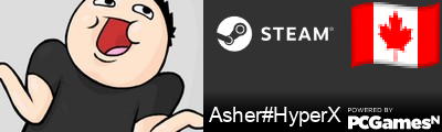 Asher#HyperX Steam Signature