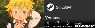 Yousaa Steam Signature