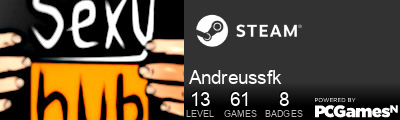 Andreussfk Steam Signature
