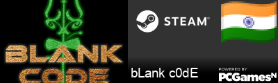 bLank c0dE Steam Signature