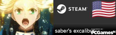 saber's excalibur Steam Signature