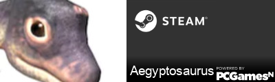 Aegyptosaurus Steam Signature