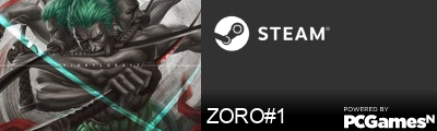 ZORO#1 Steam Signature
