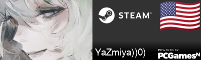YaZmiya))0) Steam Signature