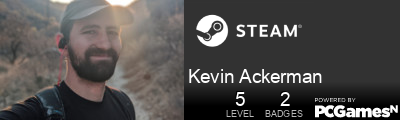Kevin Ackerman Steam Signature