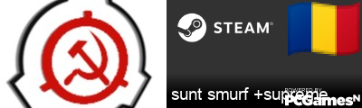 sunt smurf +supreme Steam Signature