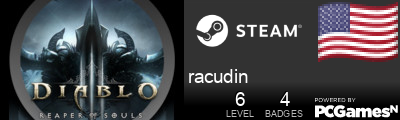 racudin Steam Signature