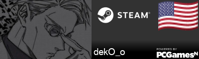 dekO_o Steam Signature