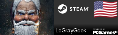 LeGrayGeek Steam Signature