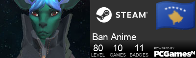 Ban Anime Steam Signature