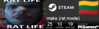 maks (rat mode) Steam Signature