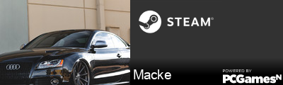 Macke Steam Signature