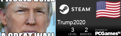 Trump2020 Steam Signature