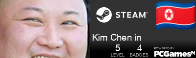 Kim Chen in Steam Signature