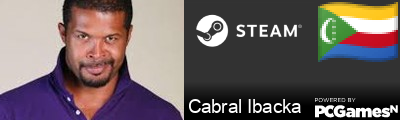 Cabral Ibacka Steam Signature