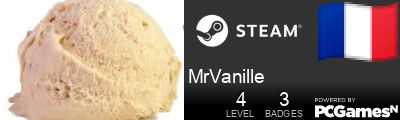 MrVanille Steam Signature