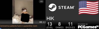 HIK Steam Signature