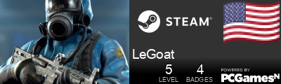 LeGoat Steam Signature