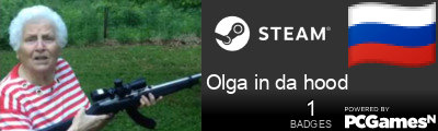 Olga in da hood Steam Signature