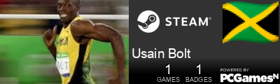Usain Bolt Steam Signature